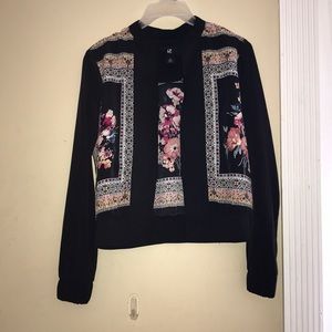 Floral cardigan